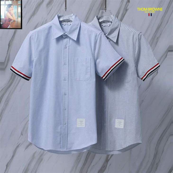 Picture of Thom Browne Shirts Short _SKUThomBrowneM-3XL12yn1428802